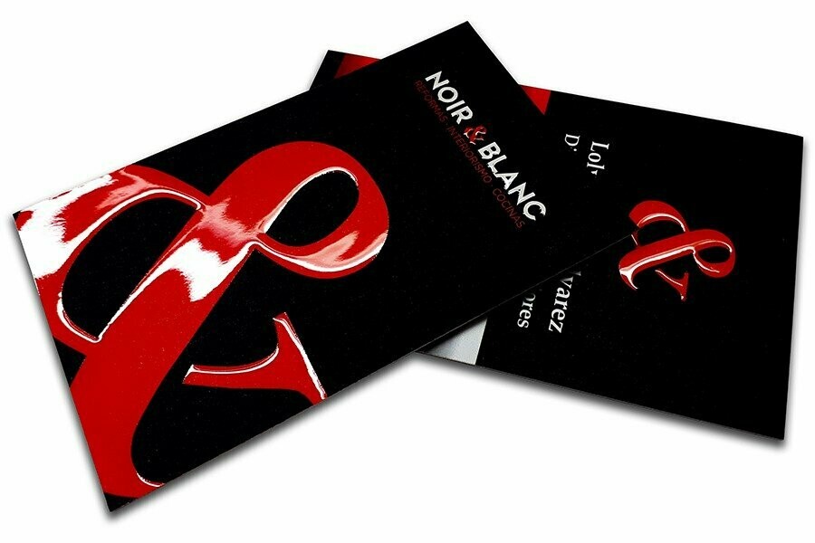 Tarjeta Barniz Selectivo