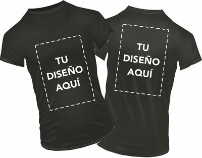 Camiseta Personalizada FRENTE y ESPALDA