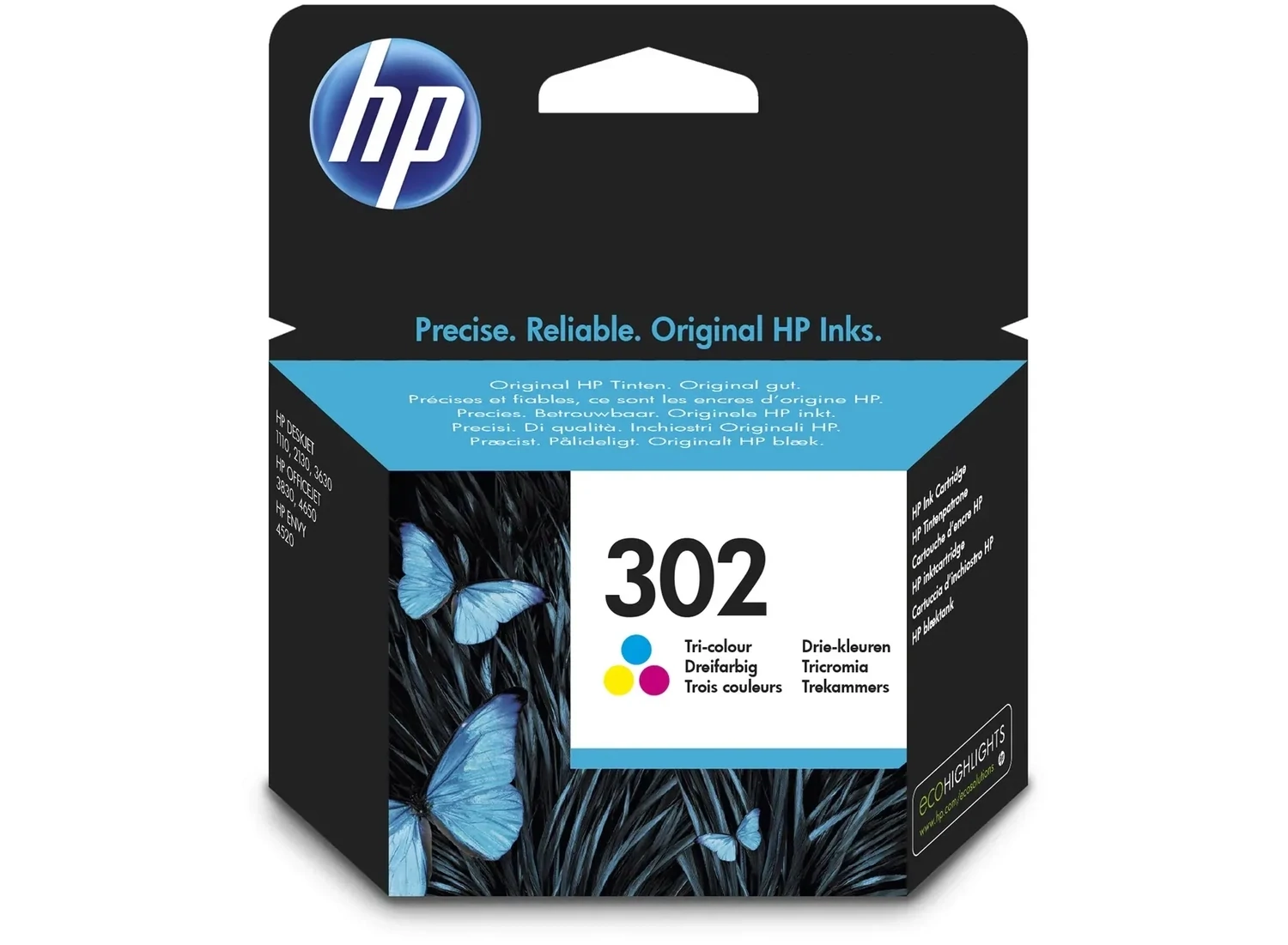 Cartucho HP 302 Tri-color