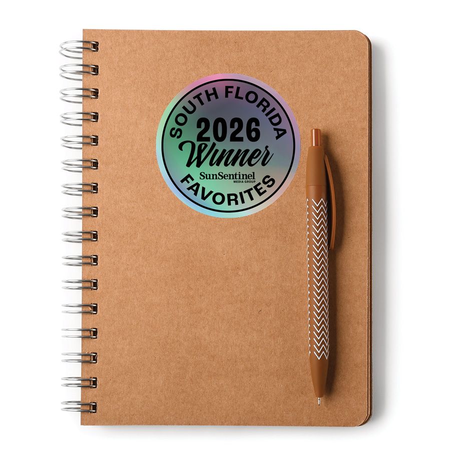 Kiss-Cut Holographic Logo Stickers