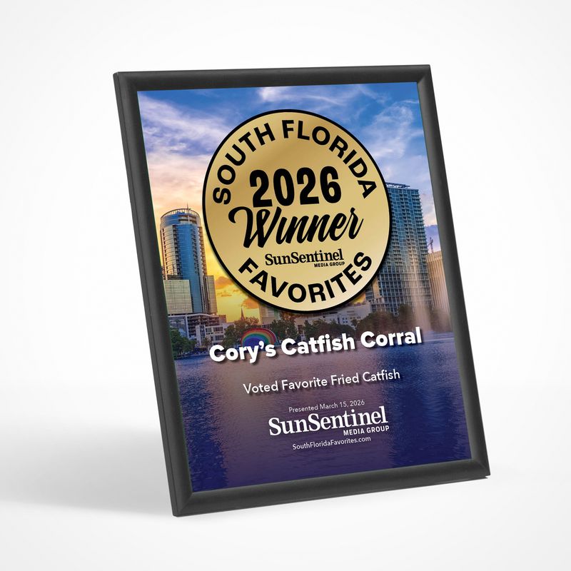 Winner's Modern Plaque