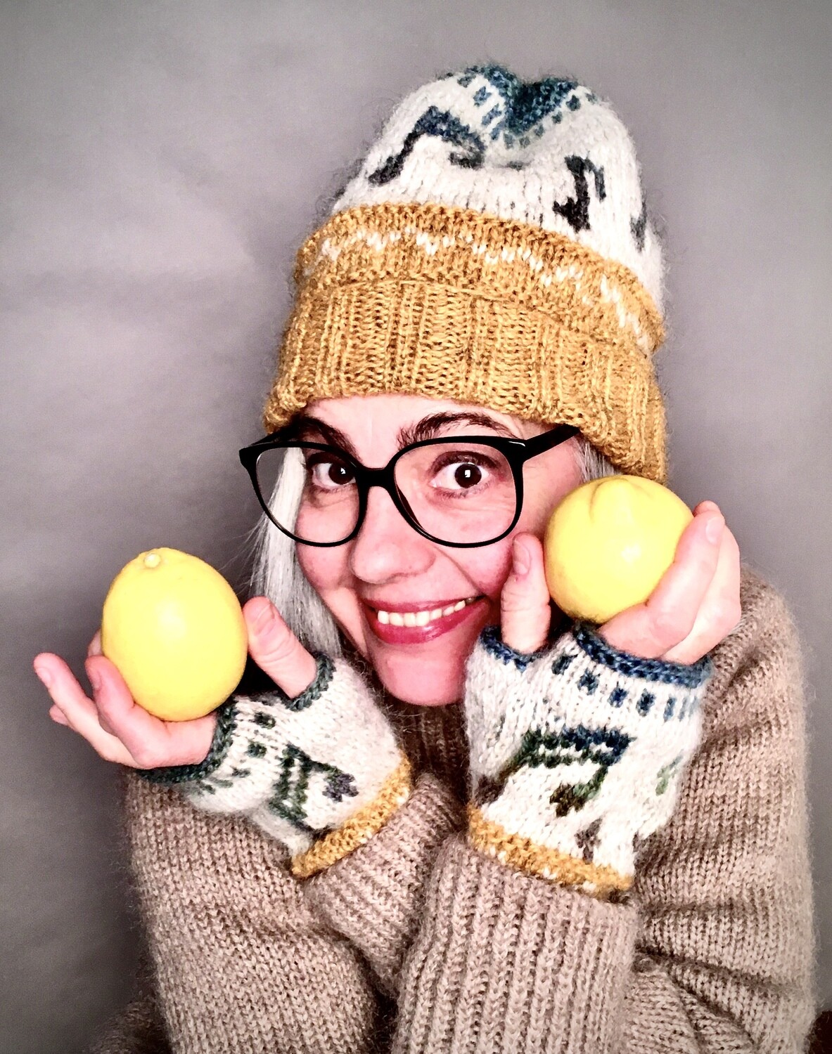 Handstulpen »Sweet Lemon« Strickanleitung