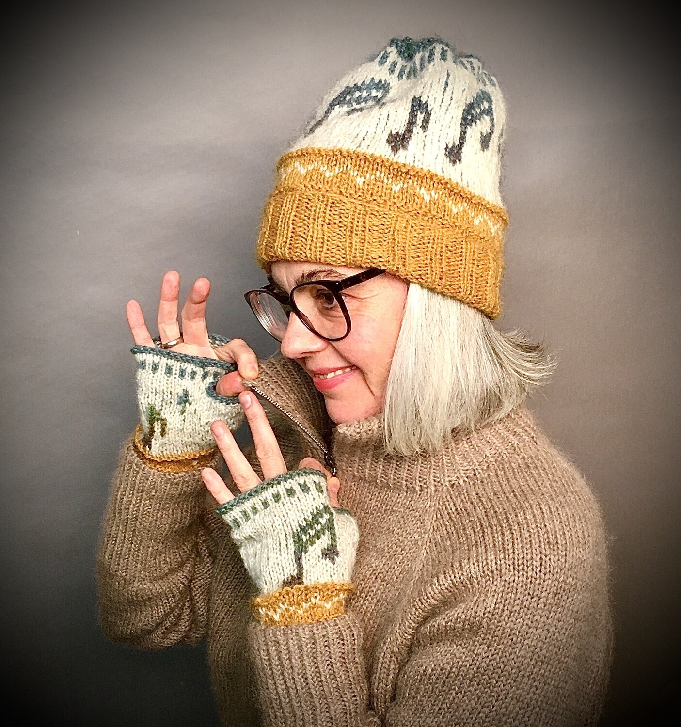 Handstulpen »Sweet Lemon« Strickanleitung
