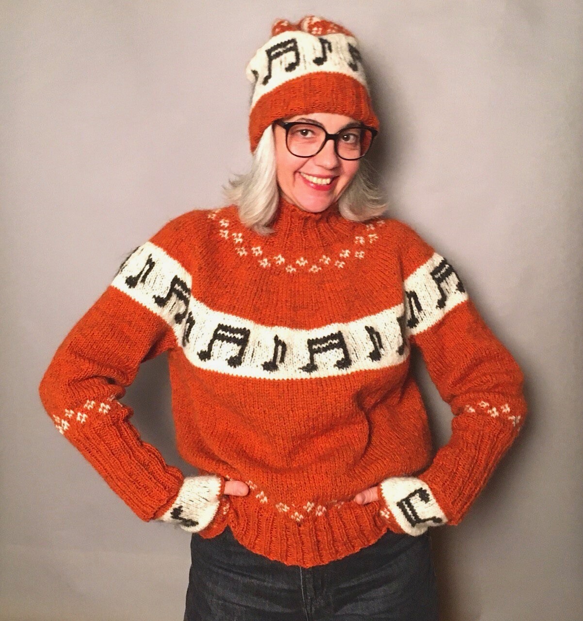 »Music Lover« Sweater Strickanleitung
