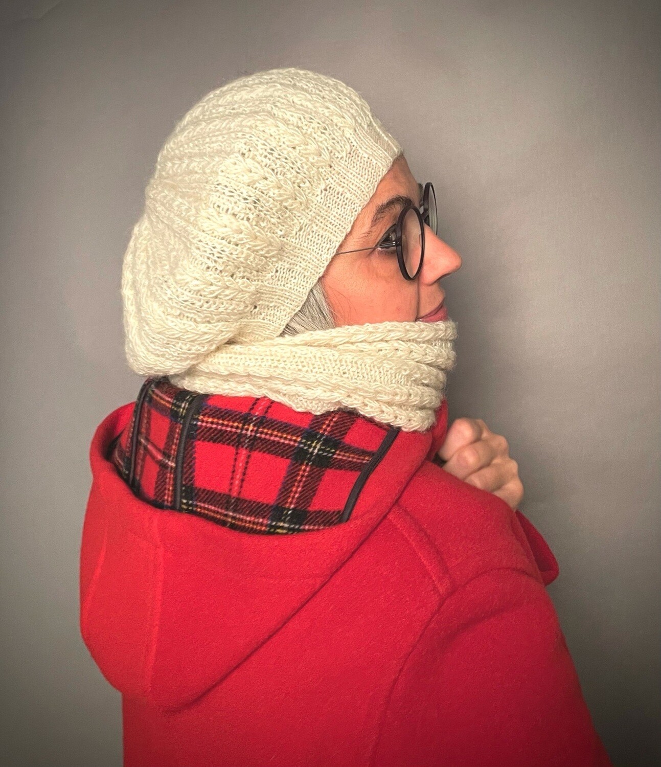 Baskenmütze »Herzchen« Strickanleitung