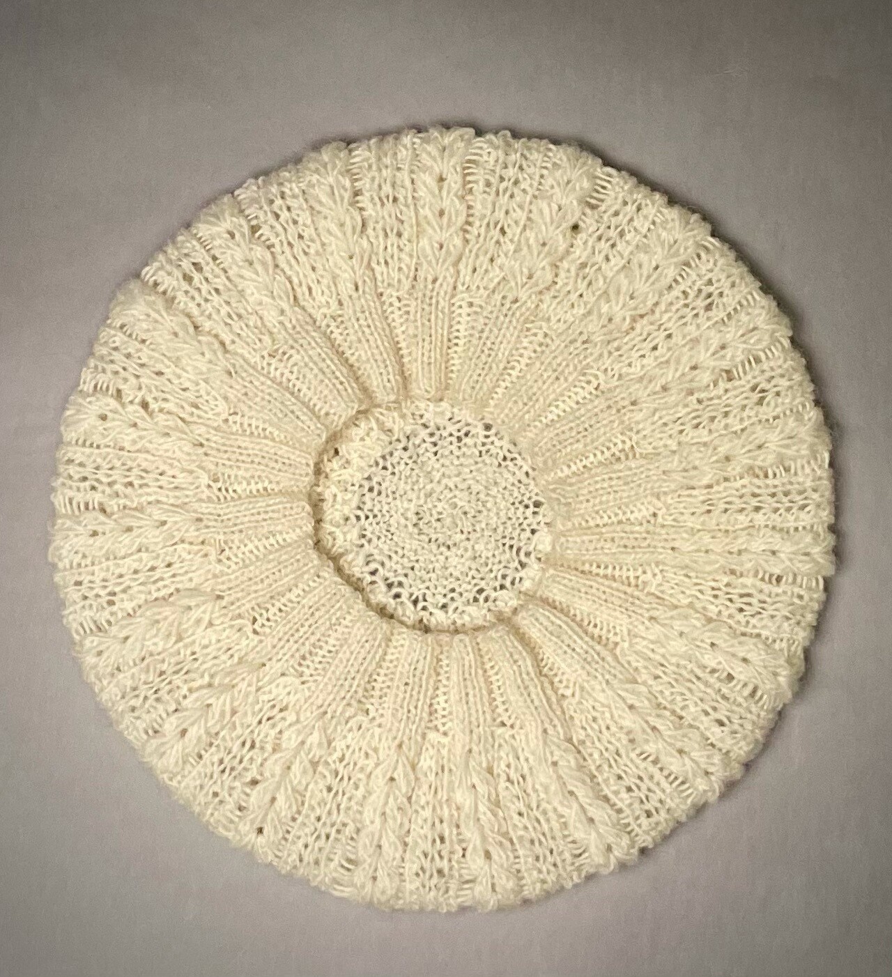Baskenmütze »Herzchen« Strickanleitung
