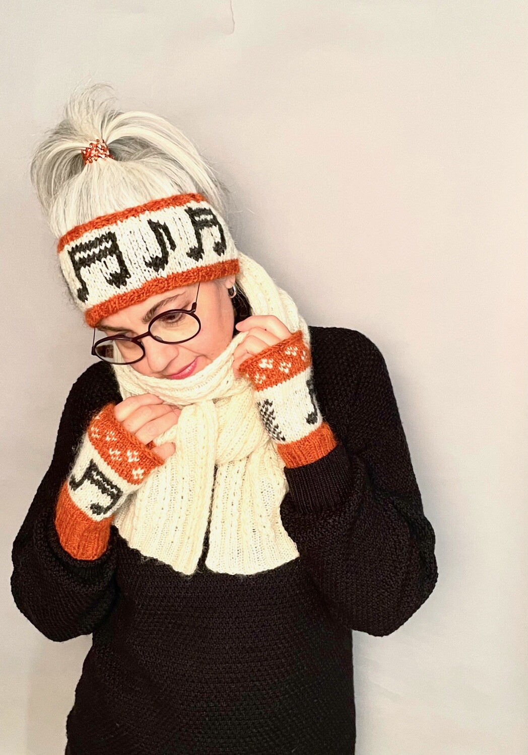 Handstulpen »Music Lover« Strickanleitung