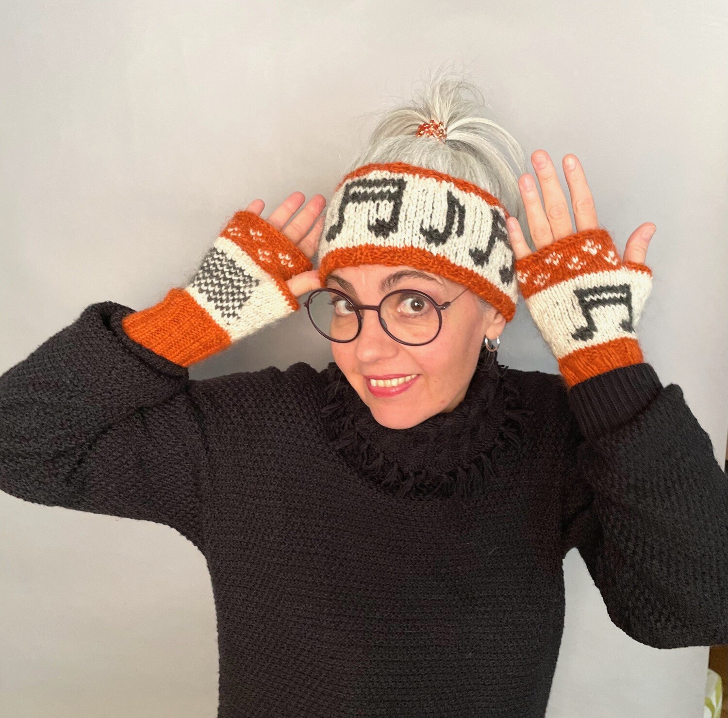 Handstulpen »Music Lover« Strickanleitung