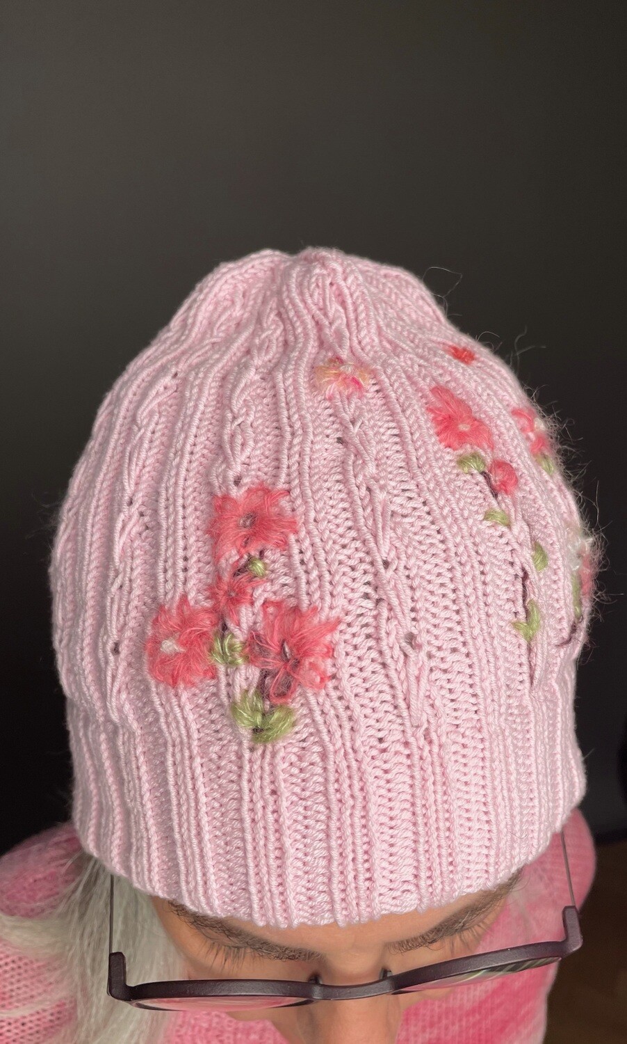 Mütze »Kirschblüte« Strickanleitung
