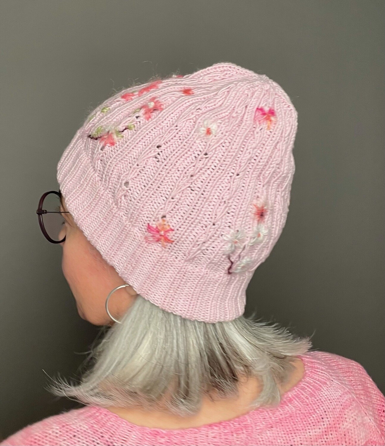 Mütze »Kirschblüte« Strickanleitung