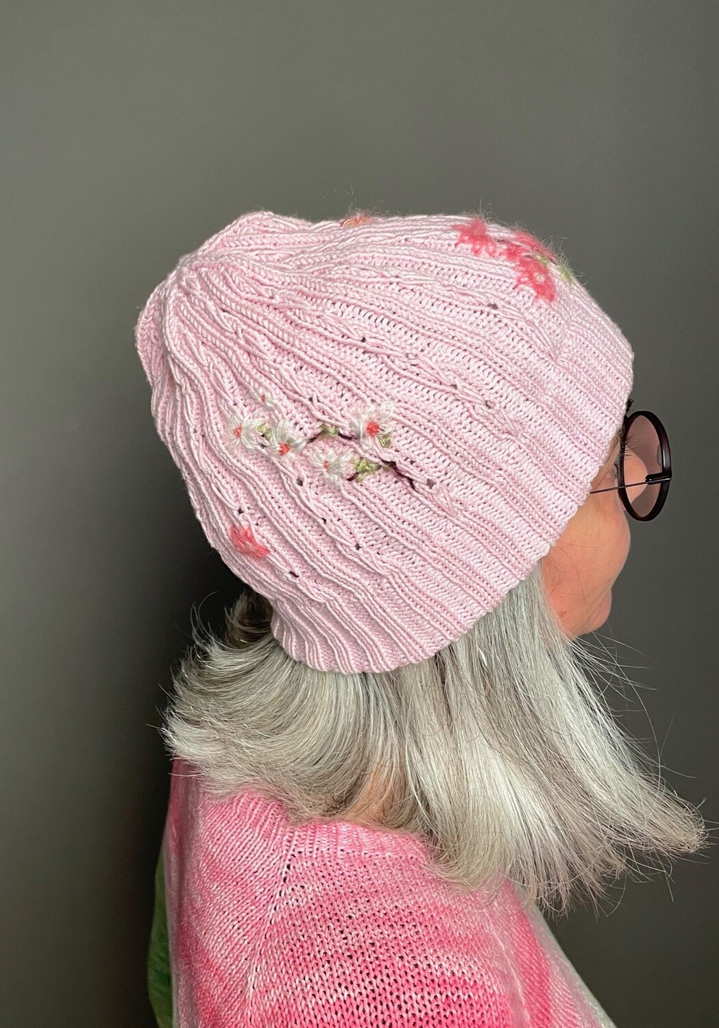 Mütze »Kirschblüte« Strickanleitung