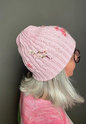 Mütze »Kirschblüte« Strickanleitung