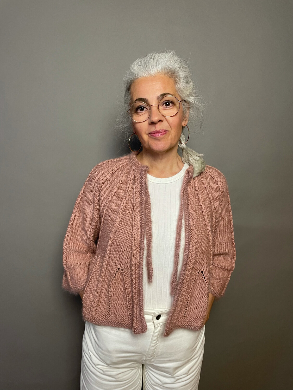 »Herzchen-Jacke Bolero« Strickanleitung