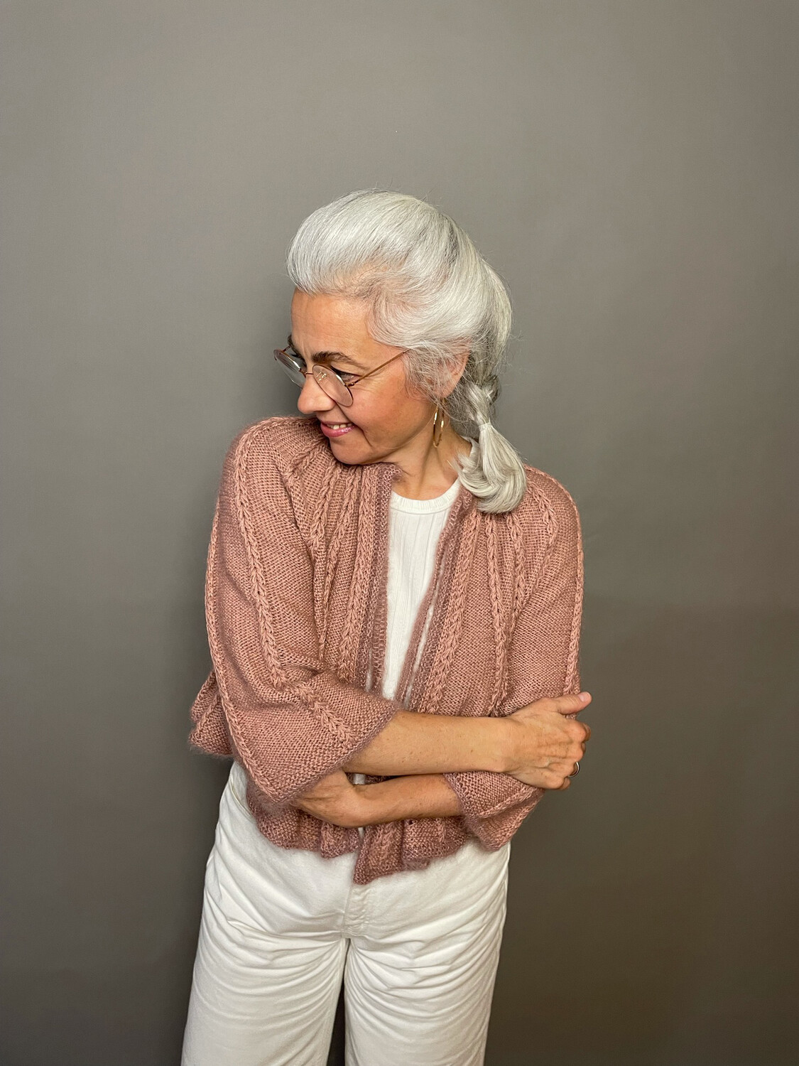 »Herzchen-Jacke Bolero« Strickanleitung