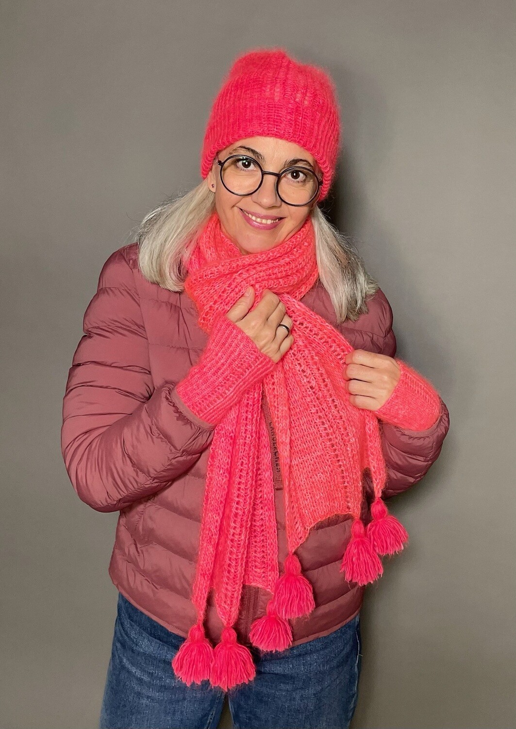2er-Set »Ocean« Beanie und Scarf Strickanleitungen