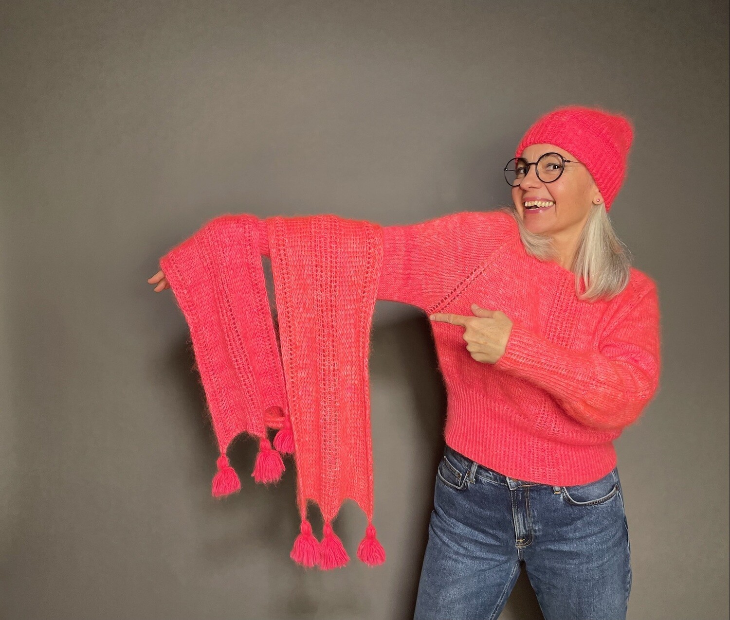 2er-Set »Ocean« Beanie und Scarf Strickanleitungen