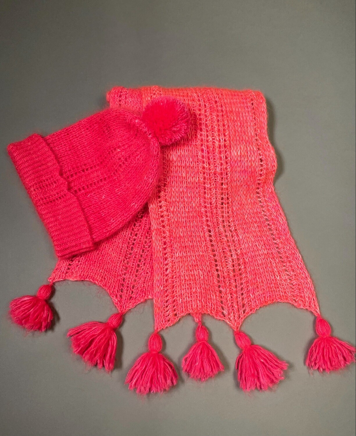 2er-Set »Ocean« Beanie und Scarf Strickanleitungen