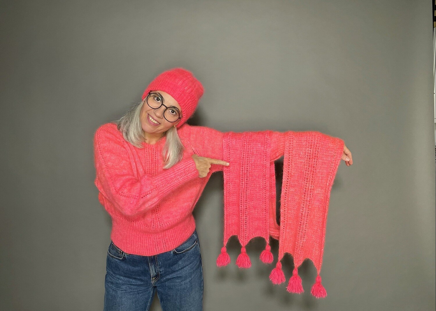 2er-Set »Ocean« Beanie und Scarf Strickanleitungen