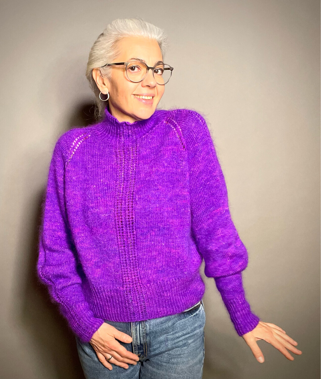 »Ocean« Turtleneck Strickanleitung