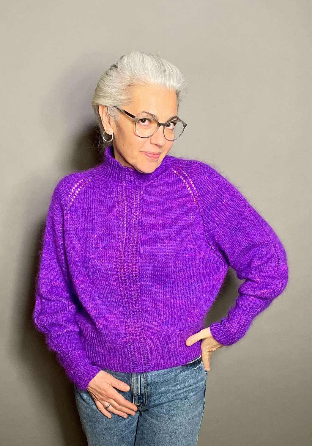 »Ocean« Turtleneck Strickanleitung
