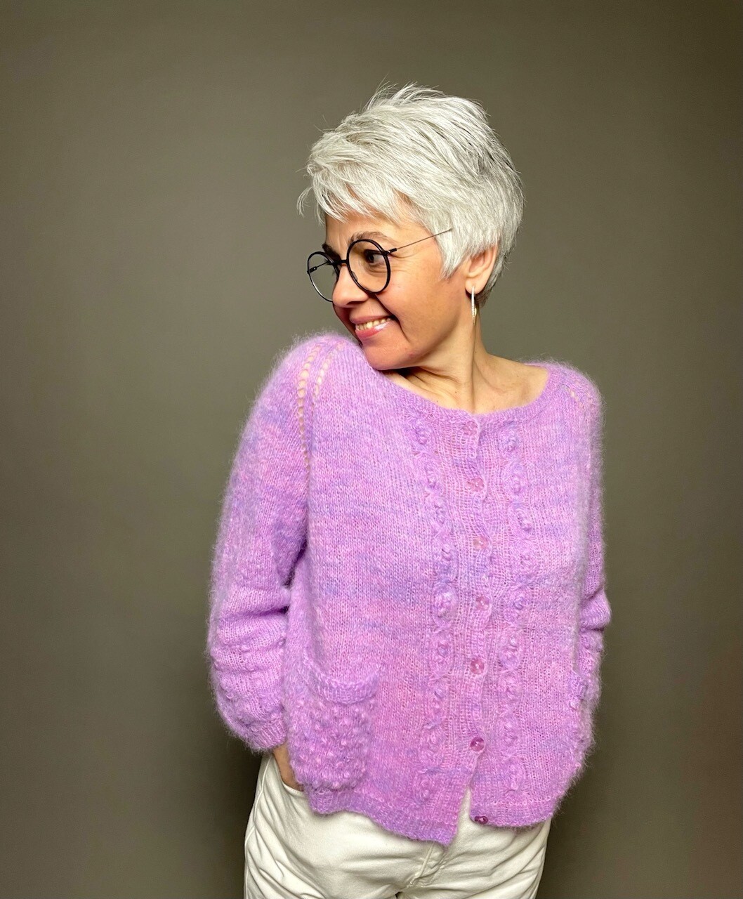 »Cherrylolly«-Cardigan Strickanleitung