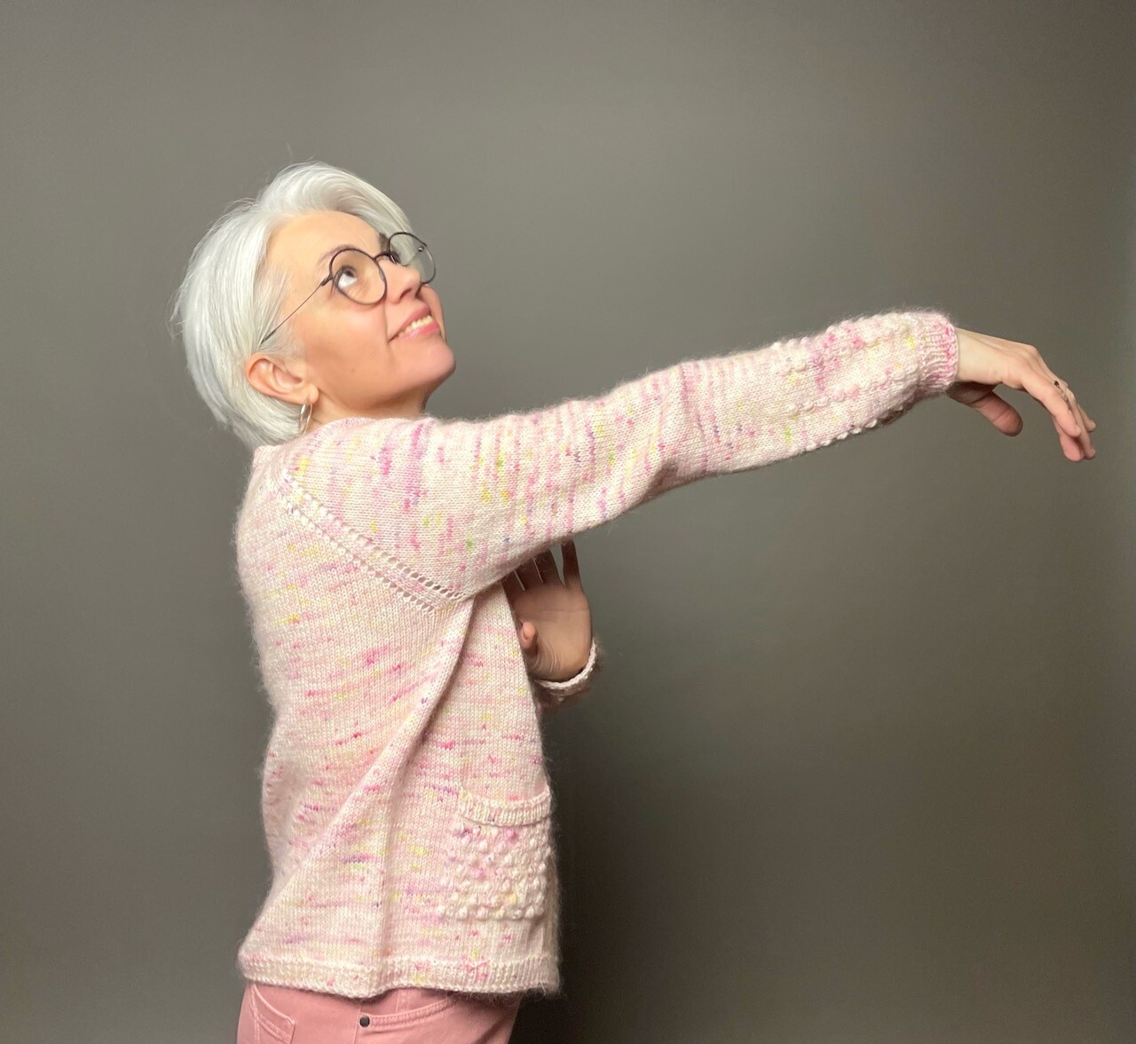 »Cherrylolly«-Cardigan Strickanleitung