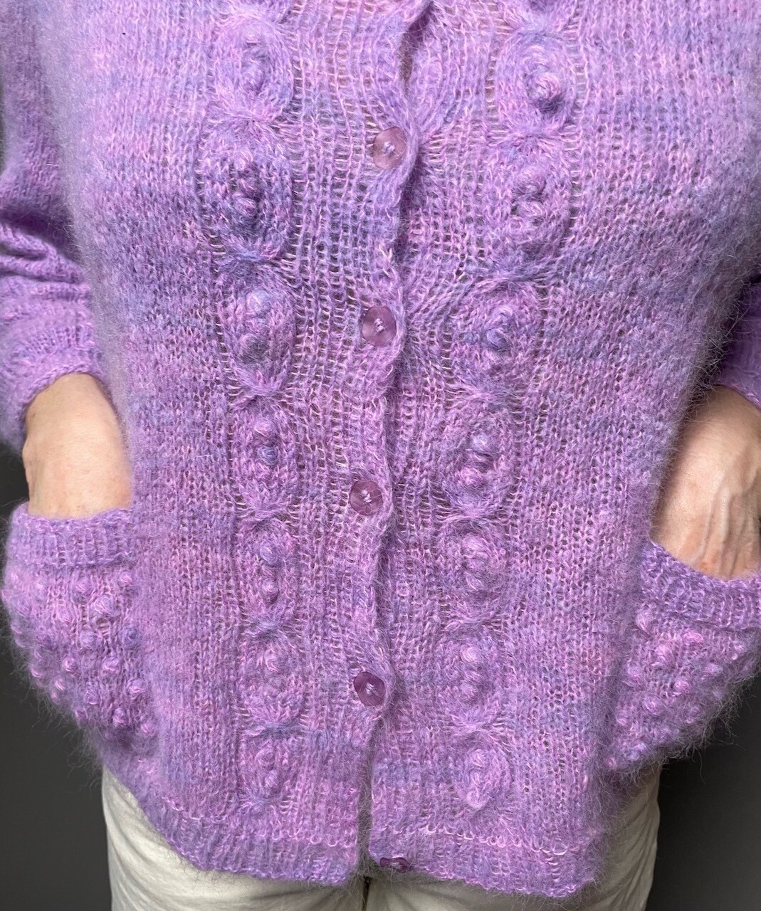 »Cherrylolly«-Cardigan Strickanleitung