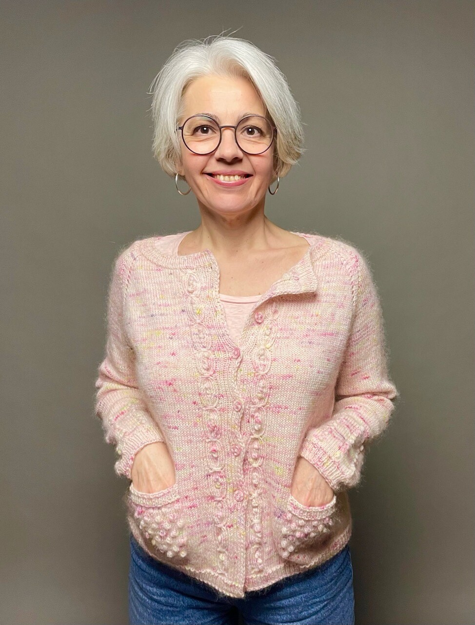 »Cherrylolly«-Cardigan Strickanleitung