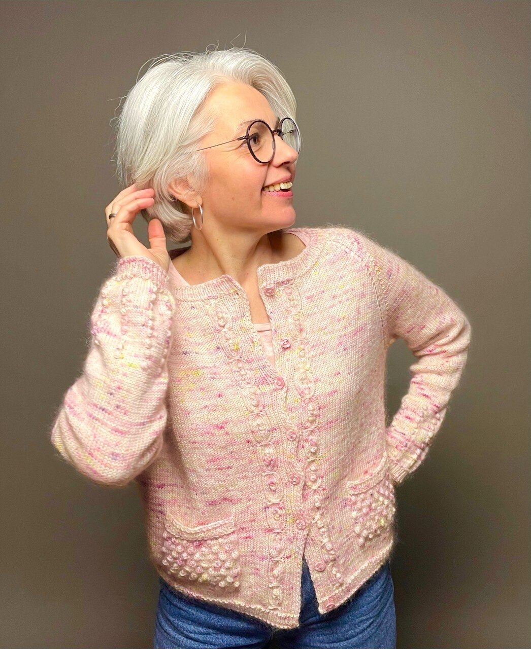 »Cherrylolly«-Cardigan Strickanleitung