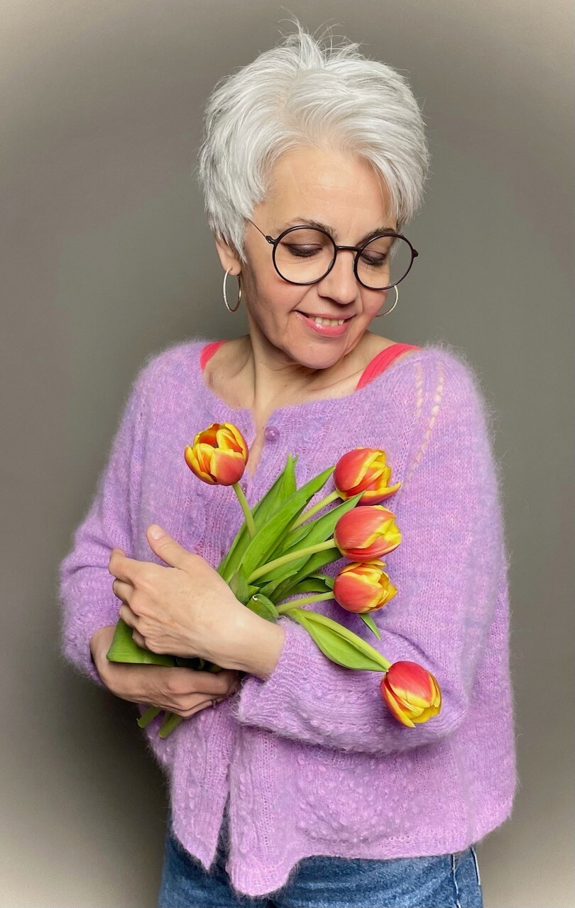 »Cherrylolly«-Cardigan Strickanleitung