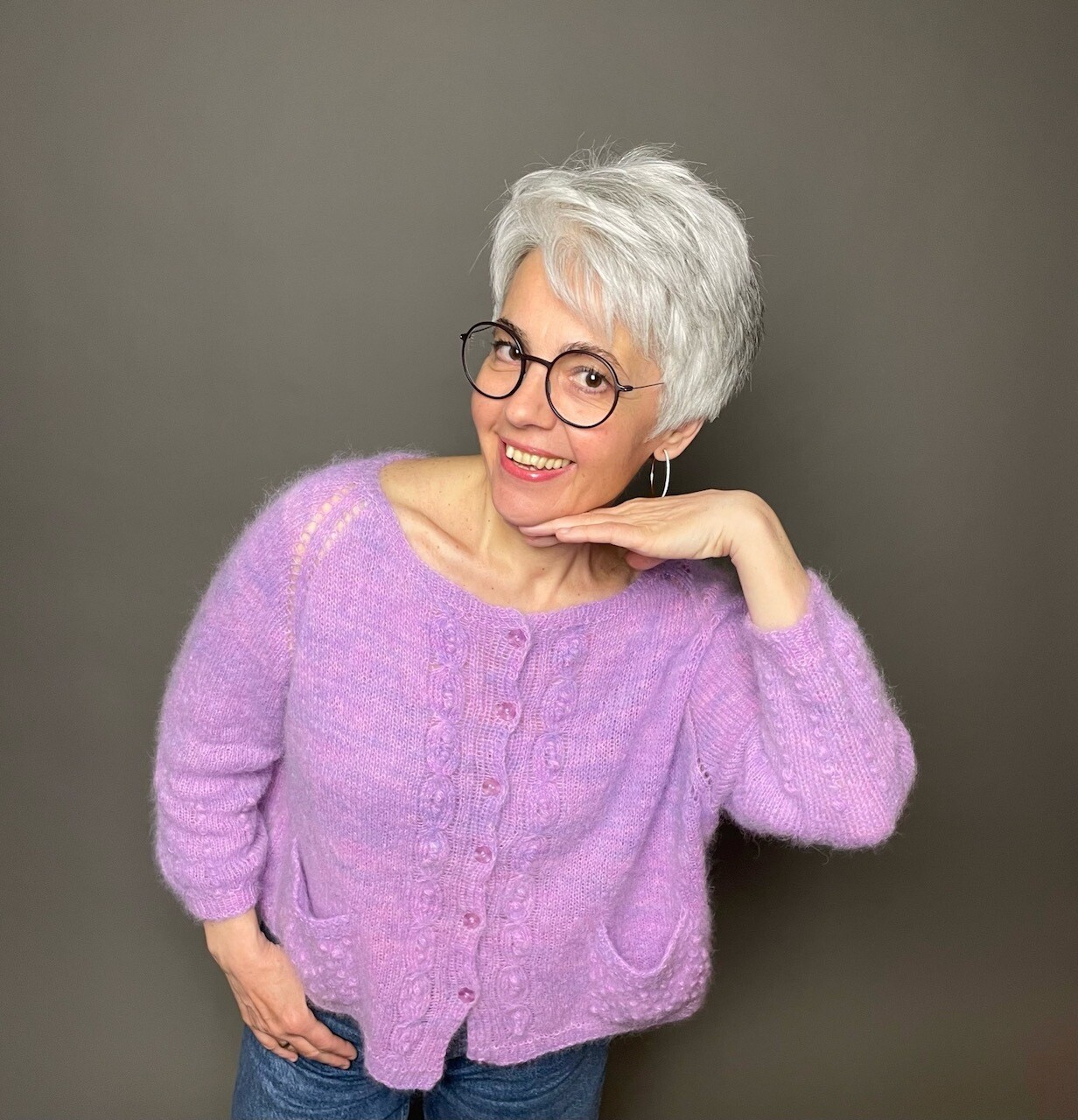 »Cherrylolly«-Cardigan Strickanleitung