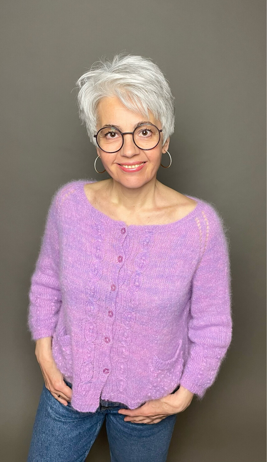 »Cherrylolly«-Cardigan Strickanleitung