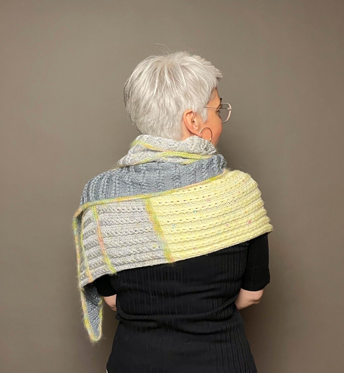 Dreieckstuch »Herzchen« Strickanleitung