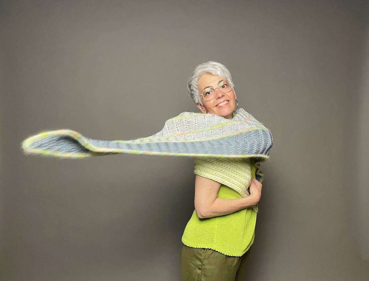 Dreieckstuch »Herzchen« Strickanleitung