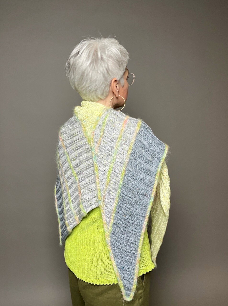 Dreieckstuch »Herzchen« Strickanleitung