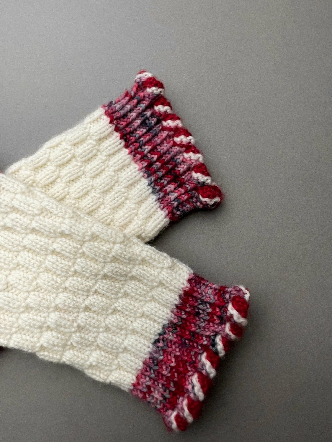 Handstulpen »Sahnehäubchen« Strickanleitung