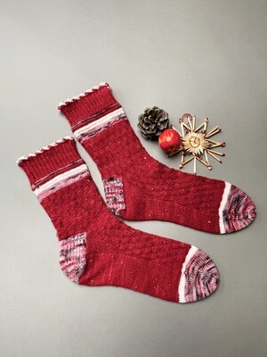Socke »Sahnehäubchen« Strickanleitung Socke »Sahnehäubchen« Strickanleitung