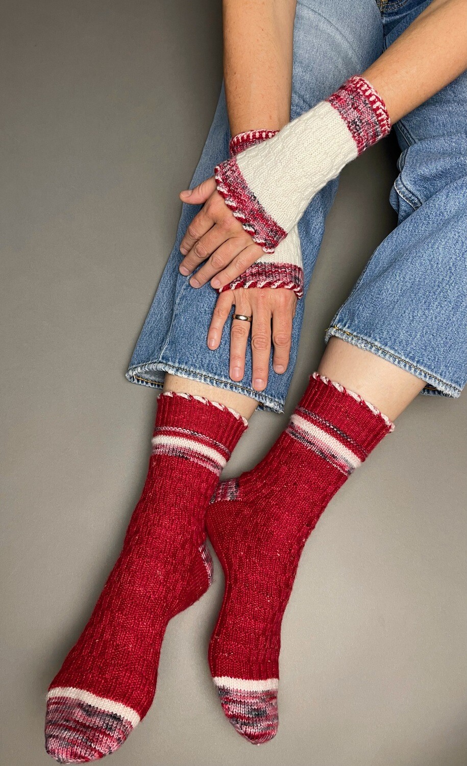 Socke »Sahnehäubchen« Strickanleitung