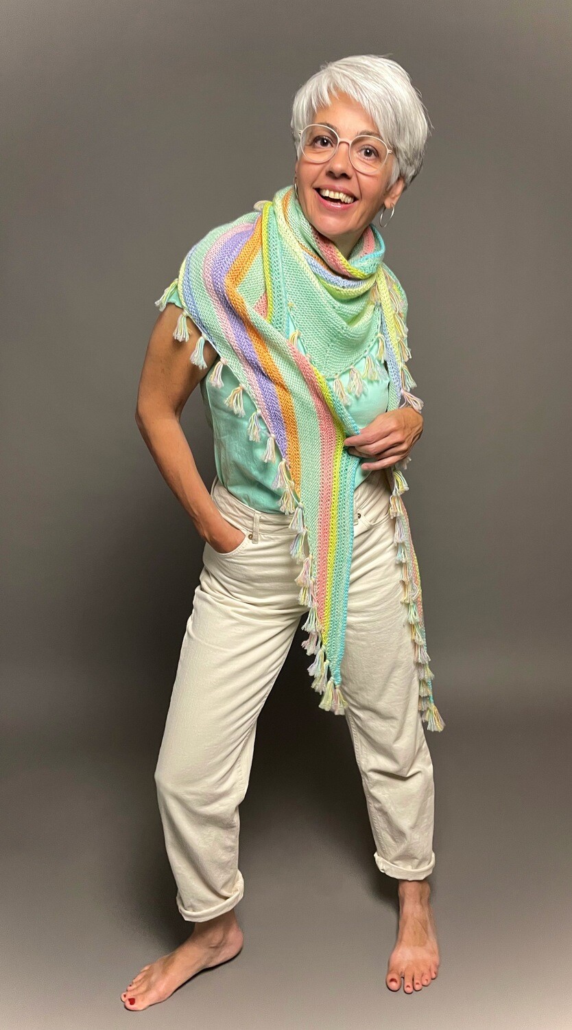 Tuch »Sonne und Meer« Strickanleitung Tuch »Sonne und Meer« Strickanleitung