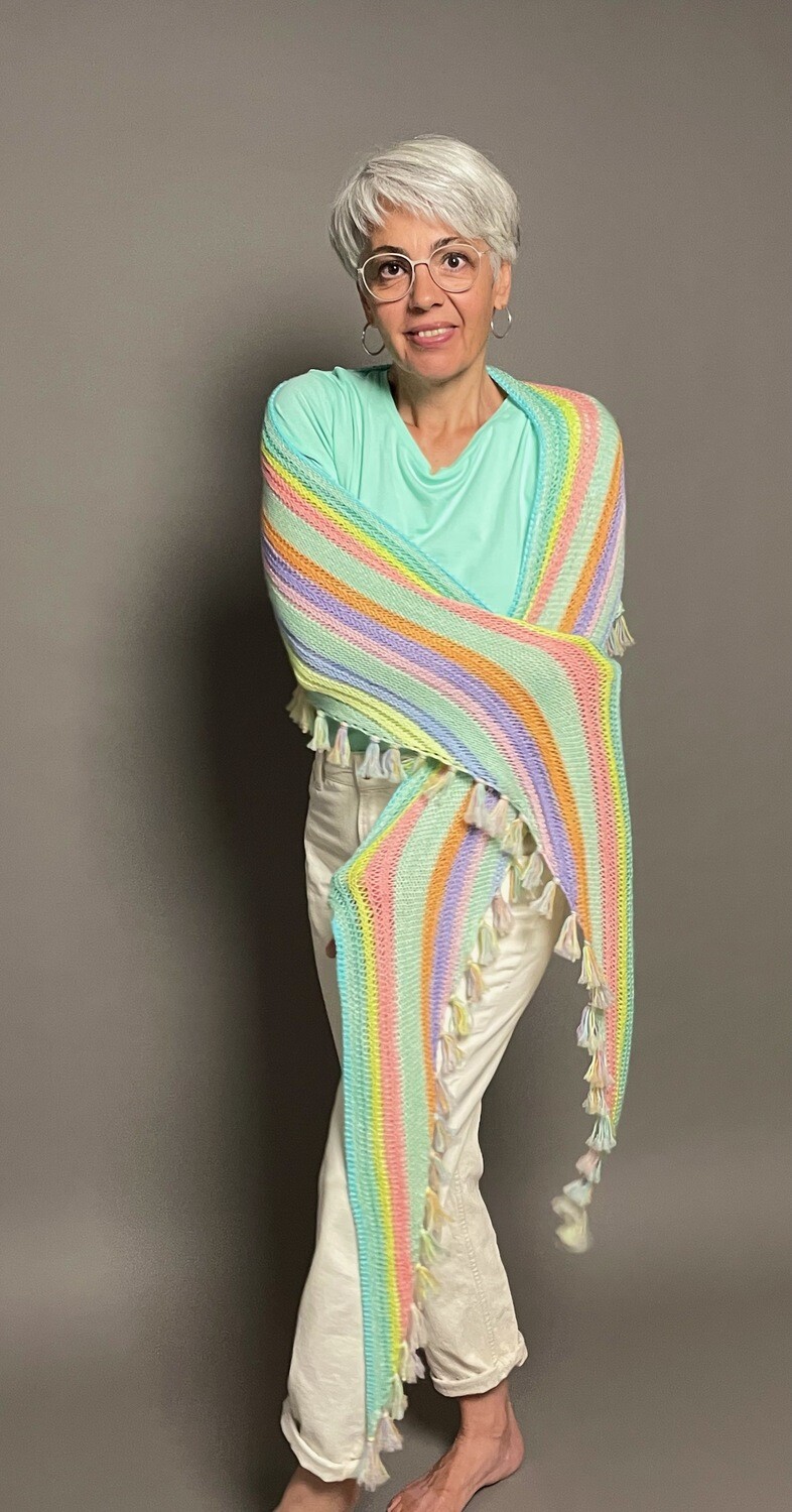 Tuch »Sonne und Meer« Strickanleitung Tuch »Sonne und Meer« Strickanleitung