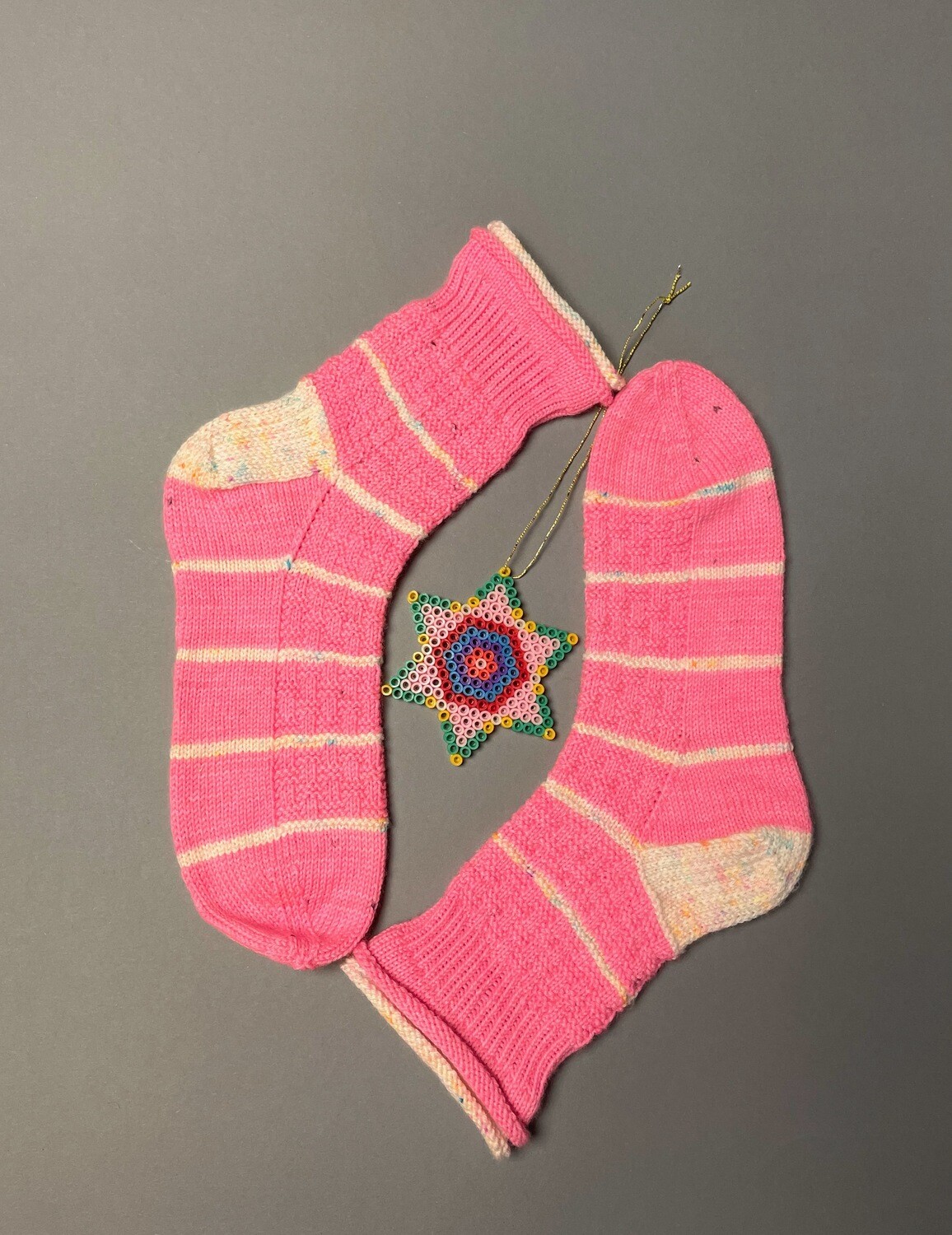 Socke »Geschenkkörbchen« Strickanleitung