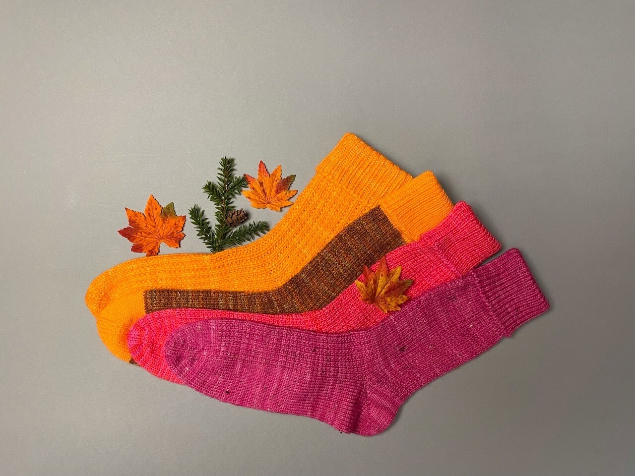 Socke »Herbstsonne« Strickanleitung
