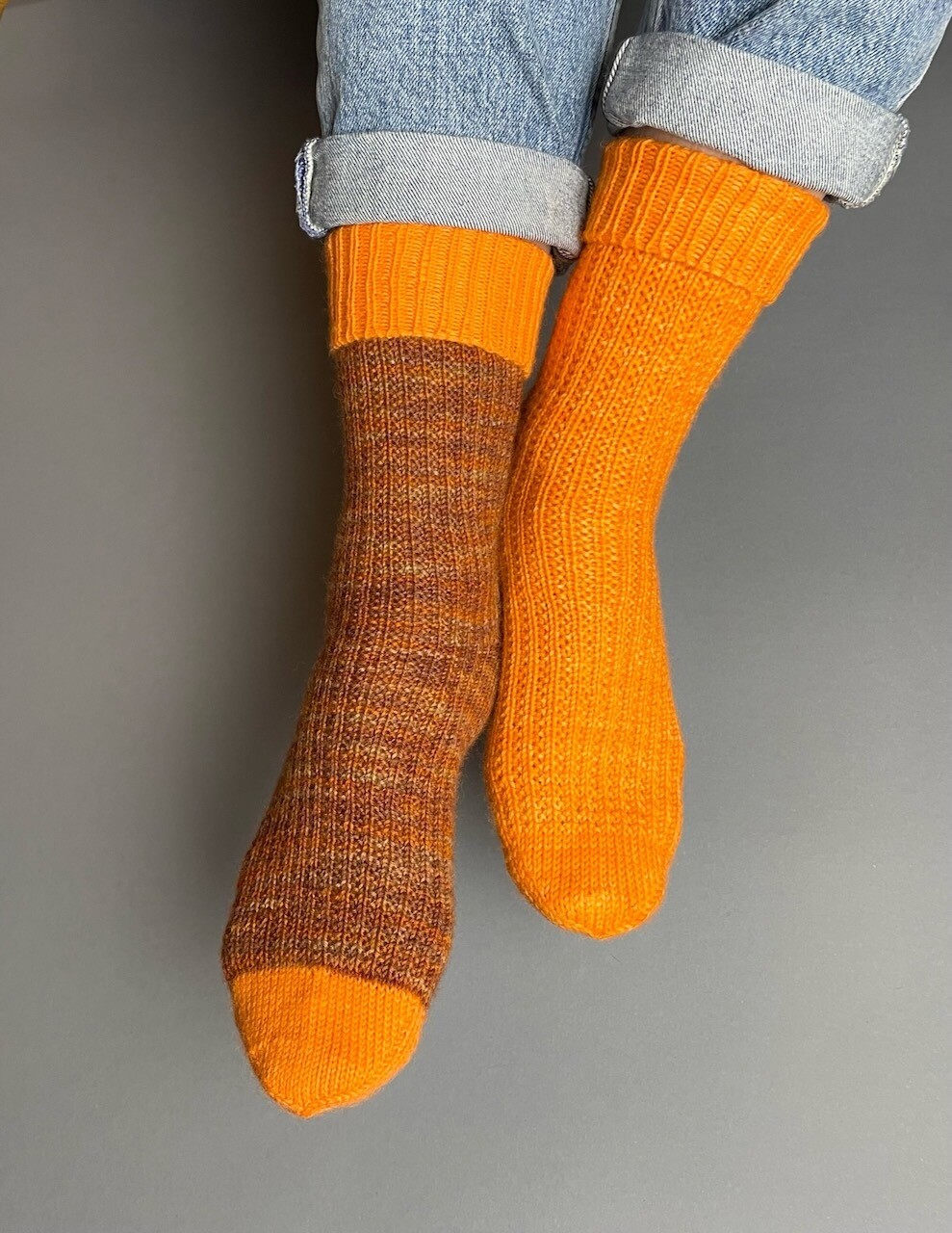 Socke »Herbstsonne« Strickanleitung