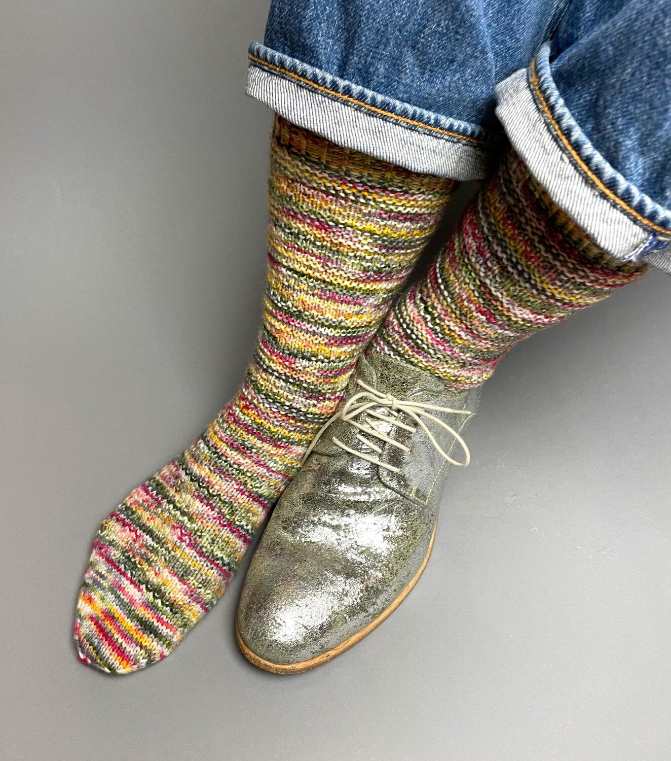 Socke »Erster Schnee« Strickanleitung