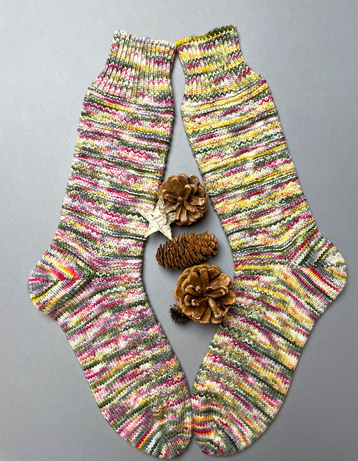 Socke »Erster Schnee« Strickanleitung
