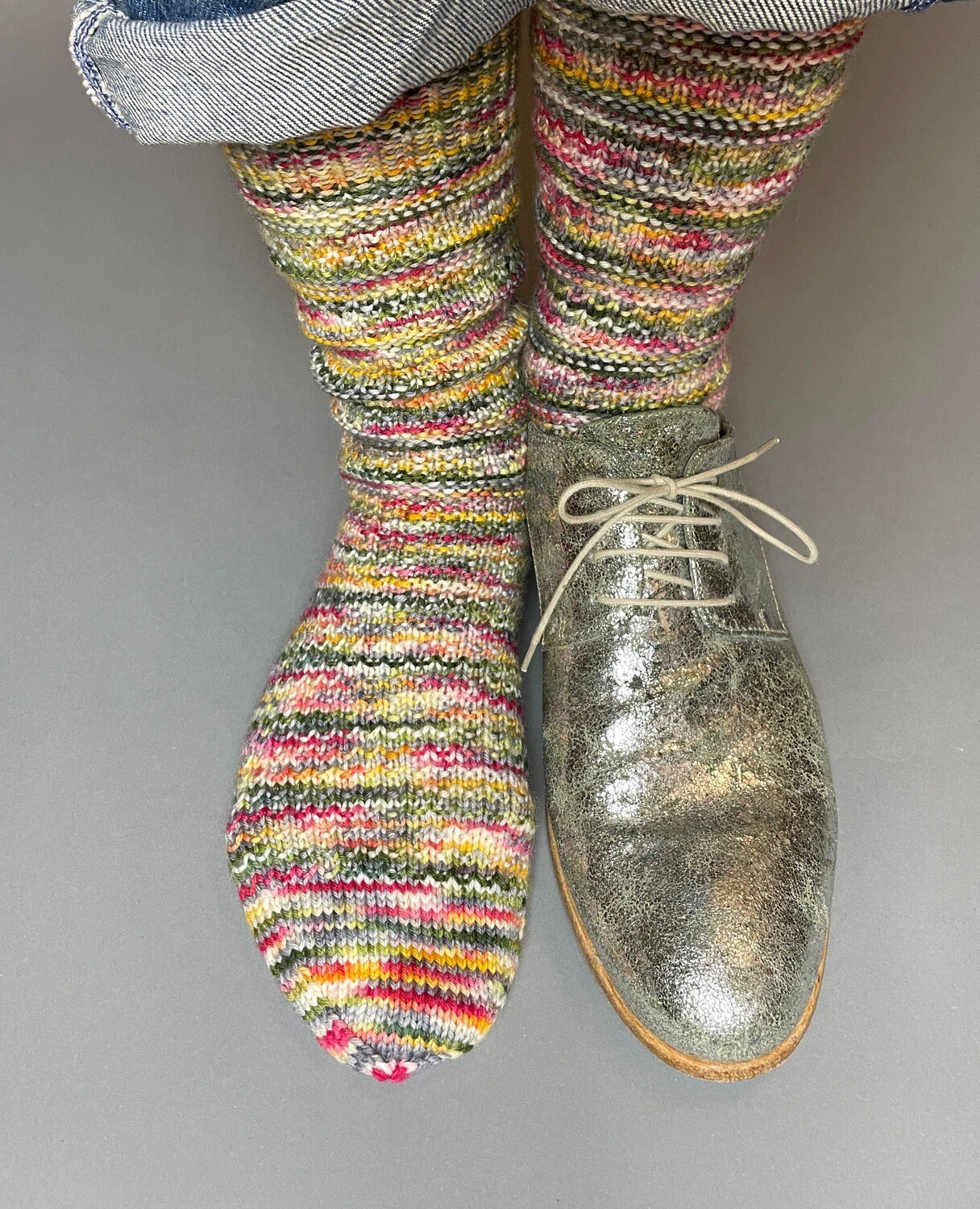 Socke »Erster Schnee« Strickanleitung