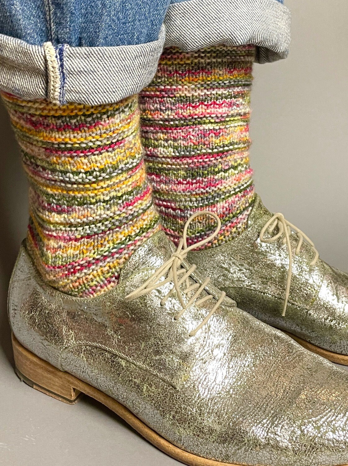 Socke »Erster Schnee« Strickanleitung