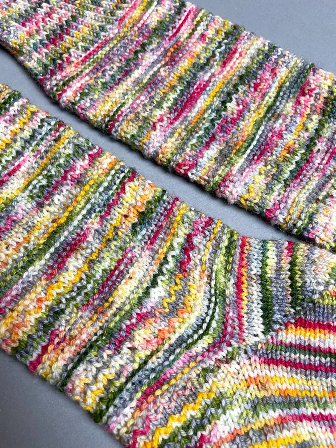 Socke »Erster Schnee« Strickanleitung