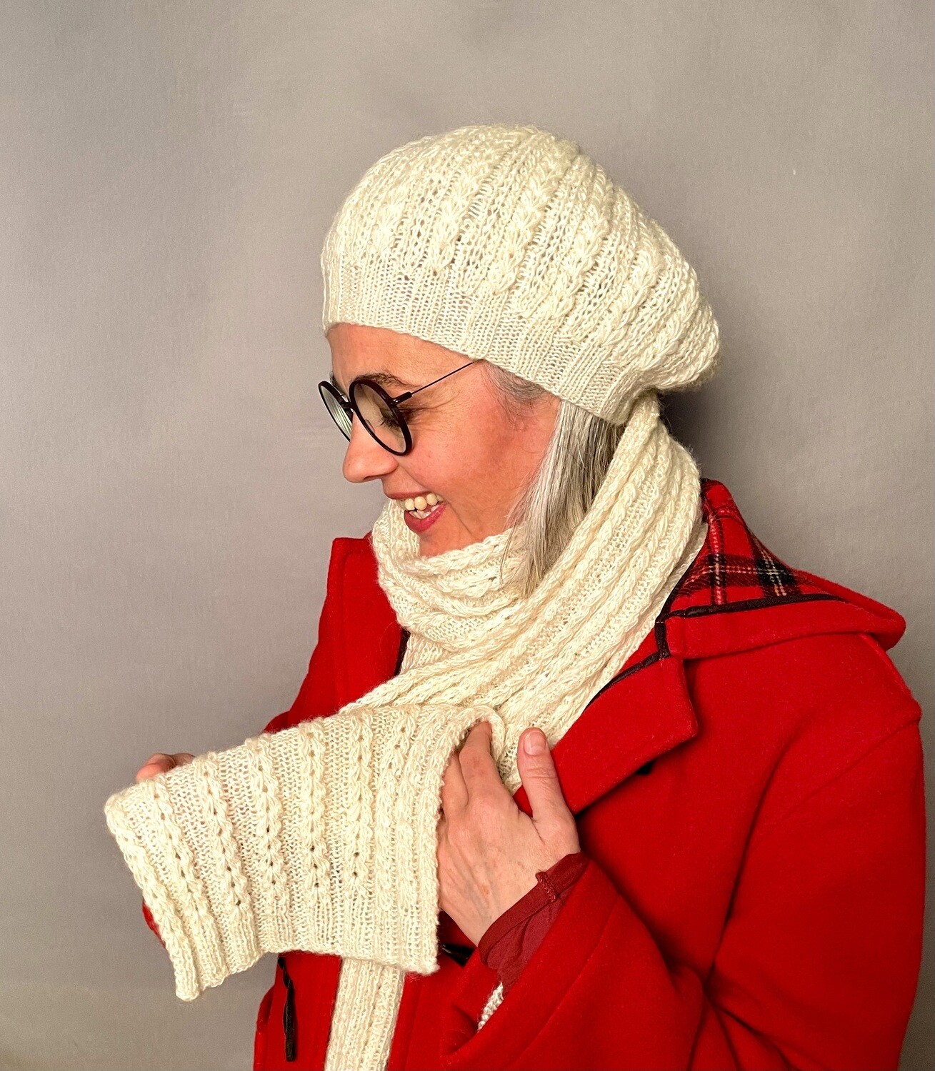 »Herzchen-Schal« Strickanleitung »Herzchen-Schal« Strickanleitung