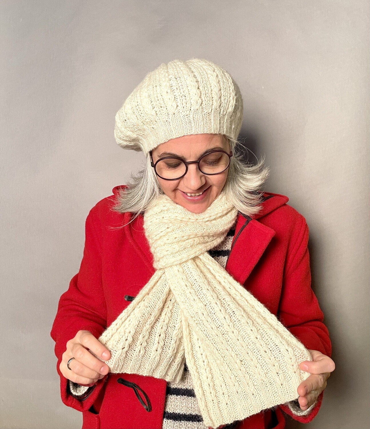 »Herzchen-Schal« Strickanleitung »Herzchen-Schal« Strickanleitung